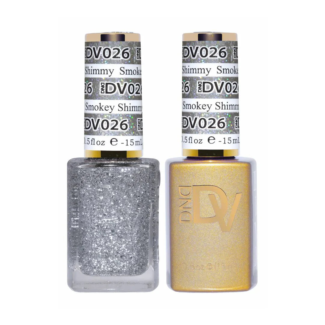 #026 - Esmalte en gel DND Diva UV/LED Soak Off - Smokey Shimmy