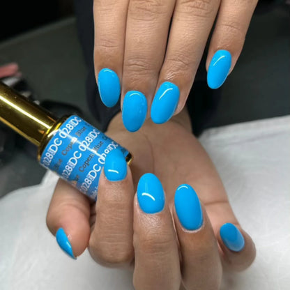 #028 - Esmalte de gel DND DC UV/LED Soak Off - Azul Copen