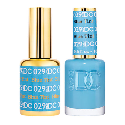 #029 - DND DC Gel UV/LED Soak Off - Blue Tint