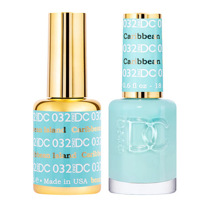 #032 - Esmalte de gel DND DC UV/LED Soak Off - Isla del Caribe
