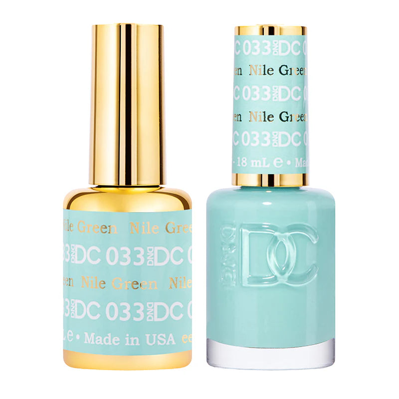 #033 - DND DC Gel UV/LED Soak Off - Verde Nilo