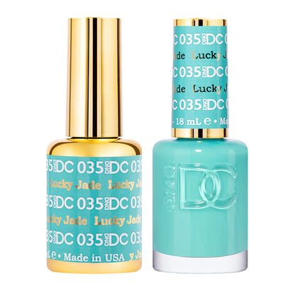 #035 - DND DC Gel UV/LED Soak Off - Jade de la suerte