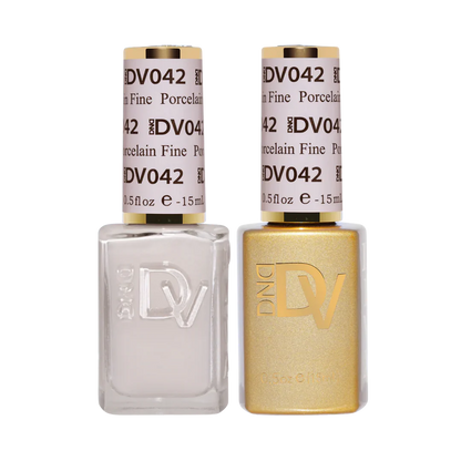 #042 - Esmalte en gel DND Diva UV/LED Soak Off - Porcelana fina