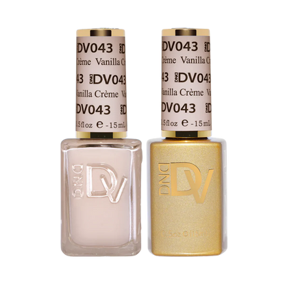 #043 - Esmalte en gel DND Diva UV/LED Soak Off - Crema vainilla
