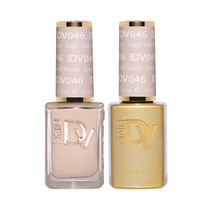 #046 - Esmalte en gel DND Diva UV/LED Soak Off - Tormenta de arena