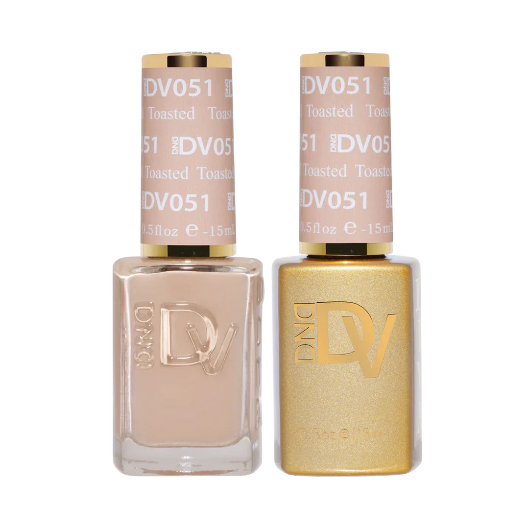 #051 - DND Diva Gel UV/LED Soak Off - Toasted Diva
