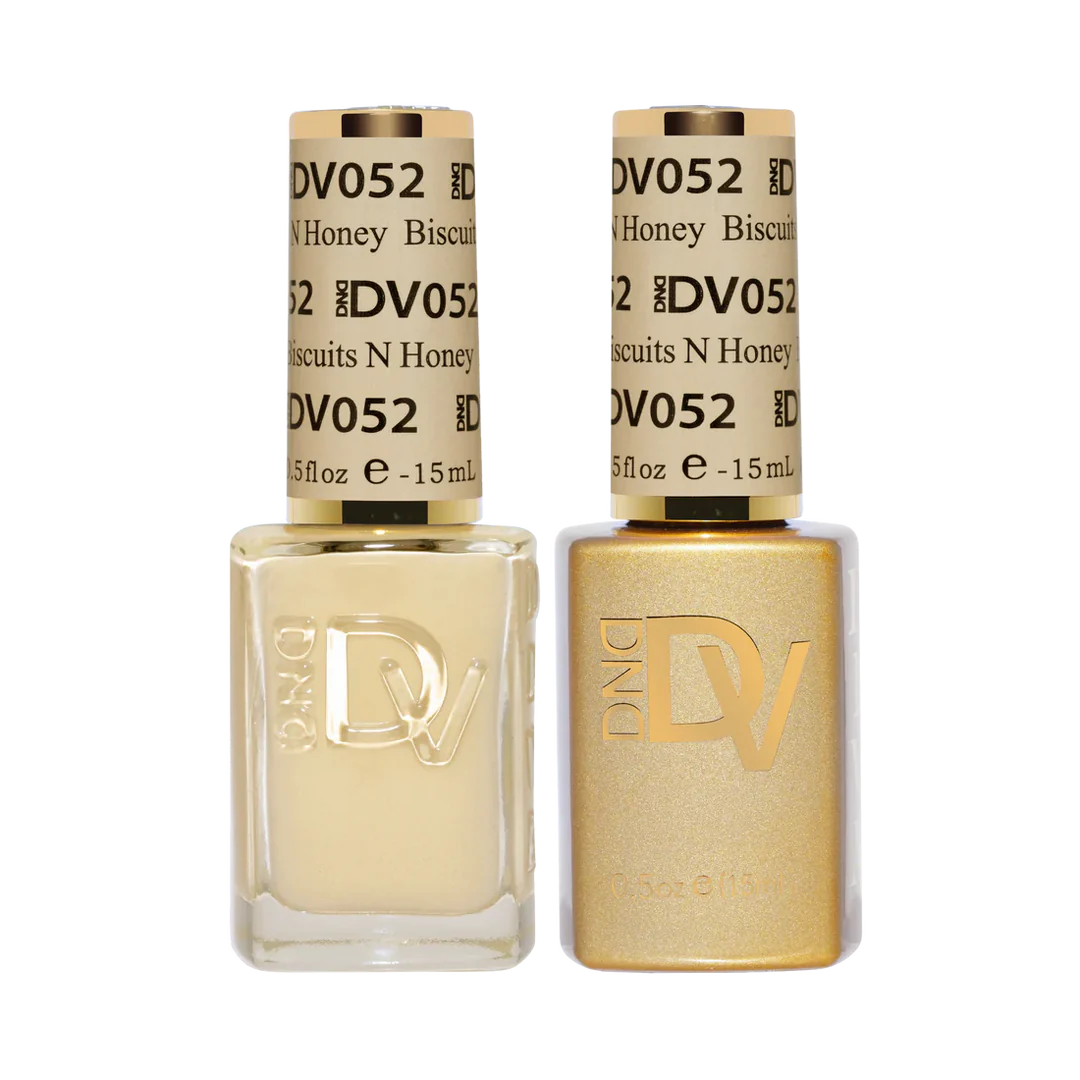 #052 - DND Diva Gel UV/LED Soak Off - Biscuits N' Honey