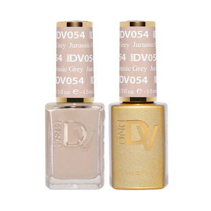 #054 - Esmalte en gel DND Diva UV/LED Soak Off - Gris jurásico
