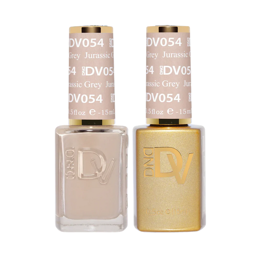 #054 - Esmalte en gel DND Diva UV/LED Soak Off - Gris jurásico