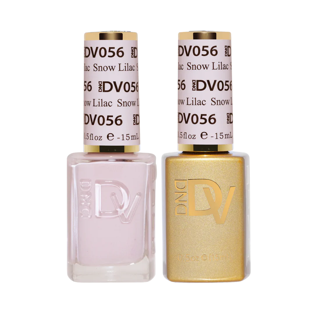 #056 - Esmalte en gel DND Diva UV/LED Soak Off - Lila nieve