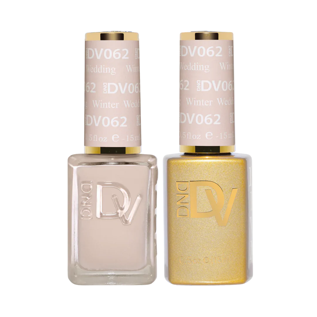 #062 - Esmalte en gel DND Diva UV/LED Soak Off - Boda de invierno