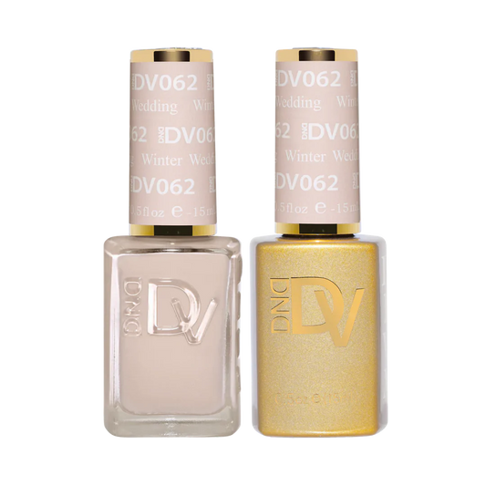 #062 - Esmalte en gel DND Diva UV/LED Soak Off - Boda de invierno
