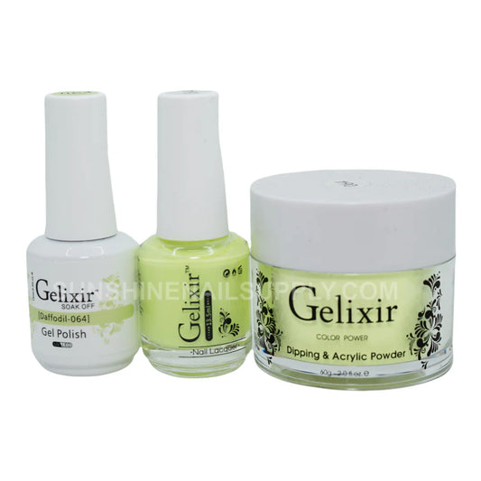 #064 - Esmalte en gel UV/LED Soak Off de Gelixir - Narciso 3 en 1