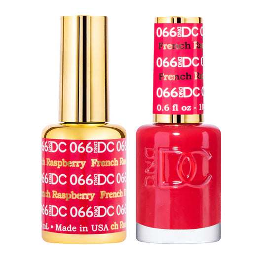 #066 - DND DC Gel UV/LED Soak Off - Frambuesa francesa