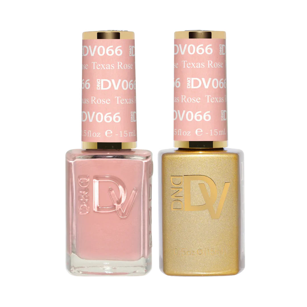 #066 - Esmalte en gel DND Diva UV/LED Soak Off - Rosa Texas