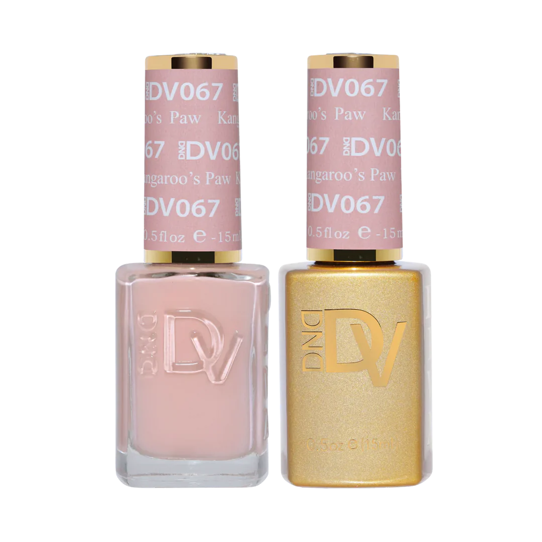 #067 - Esmalte en gel DND Diva UV/LED Soak Off - Kangaroo's Paw