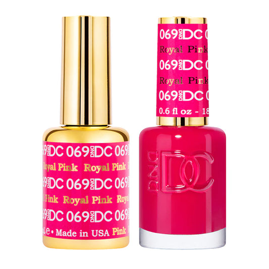#069 - DND DC Gel UV/LED Soak Off - Rosa Real