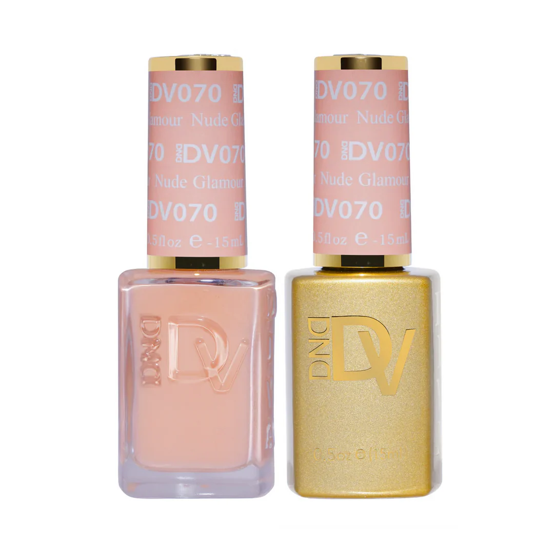 #070 - Esmalte en gel DND Diva UV/LED Soak Off - Nude Glamour