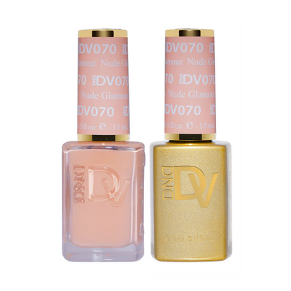 #070 - Esmalte en gel DND Diva UV/LED Soak Off - Nude Glamour