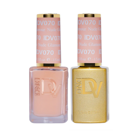#070 - Esmalte en gel DND Diva UV/LED Soak Off - Nude Glamour