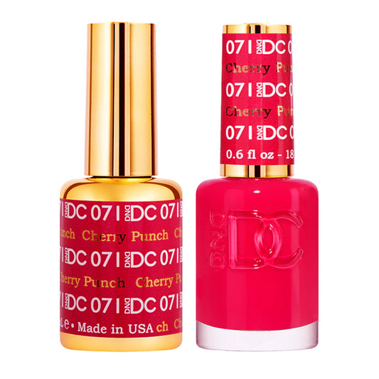 #071 - DND DC Gel UV/LED Soak Off - Cherry Punch