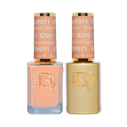 #071 - Esmalte en gel DND Diva UV/LED Soak Off - Albaricoque tostado