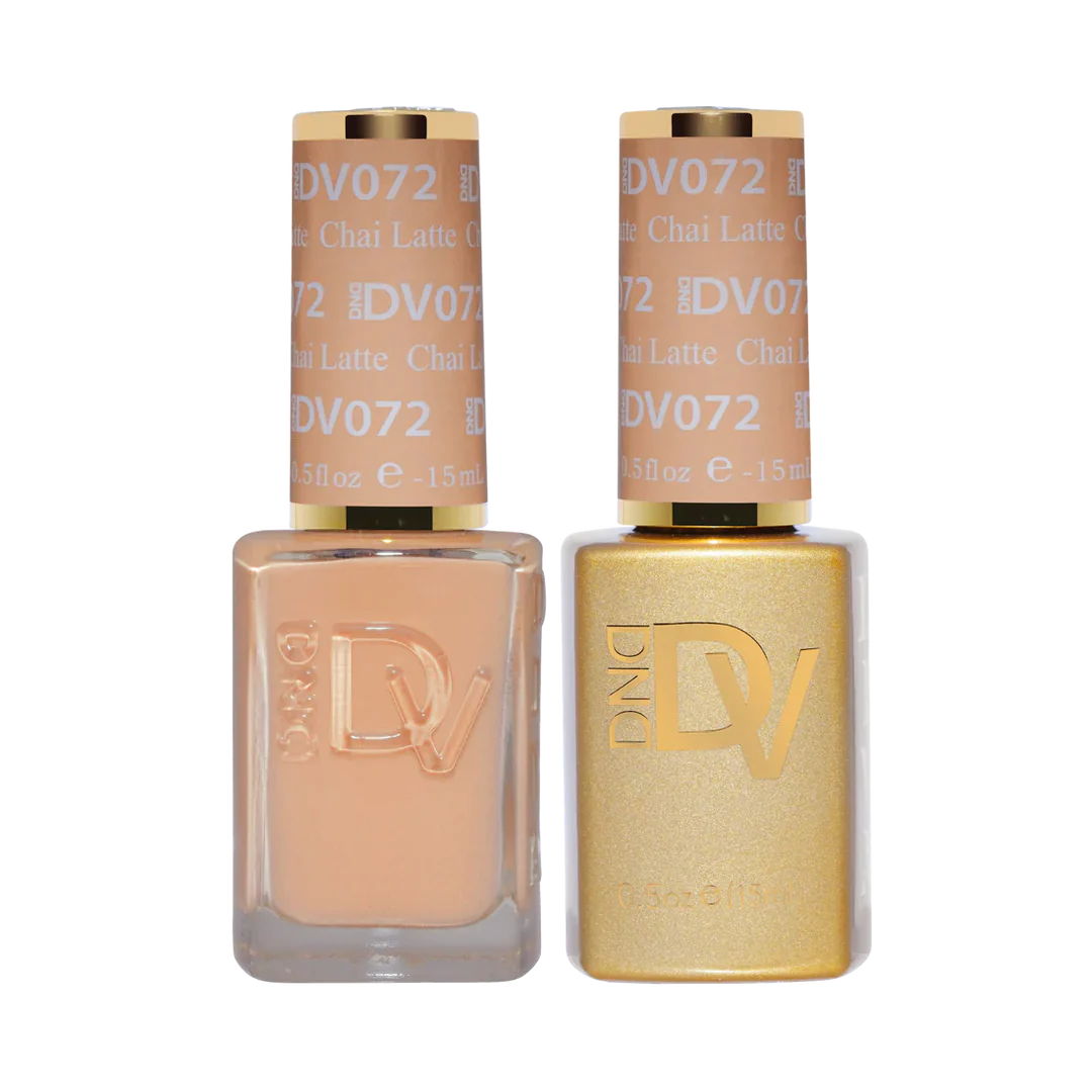 #072 - Esmalte en gel DND Diva UV/LED Soak Off - Chai Latte