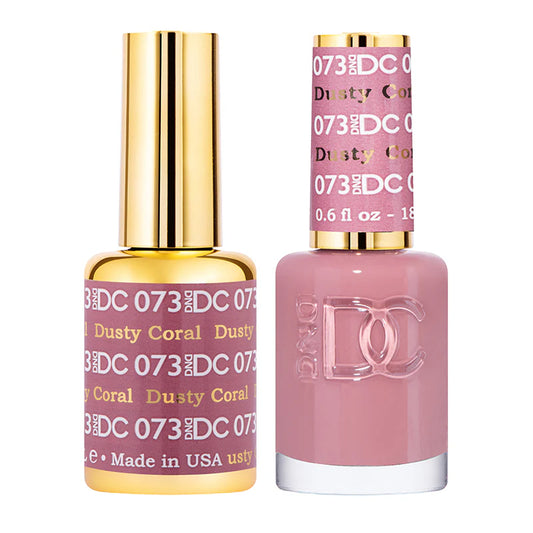 #073 - DND DC Gel UV/LED Soak Off - Coral Polvoriento