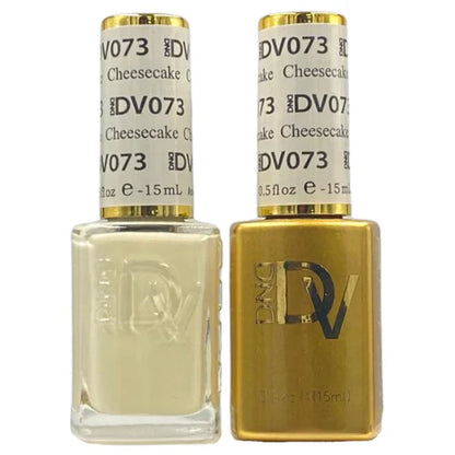 #073 - Esmalte en gel DND Diva UV/LED Soak Off - Tarta de queso