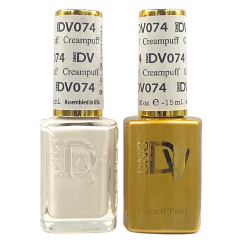 #074 - Esmalte en gel DND Diva UV/LED Soak Off - Creampuff