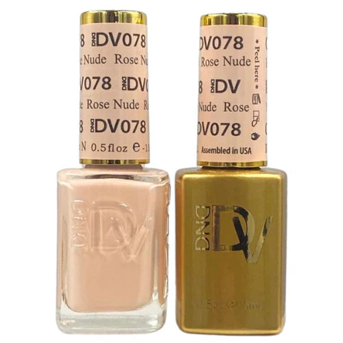 #078 - Esmalte en gel DND Diva UV/LED Soak Off - Rosa nude
