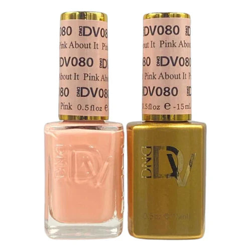 #080 - Esmalte en gel DND Diva UV/LED Soak Off - Pink About It