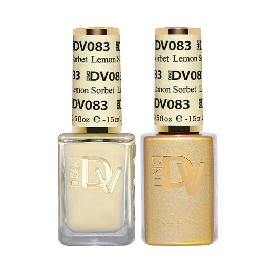 #083 - Esmalte en gel DND Diva UV/LED Soak Off - Sorbete de limón