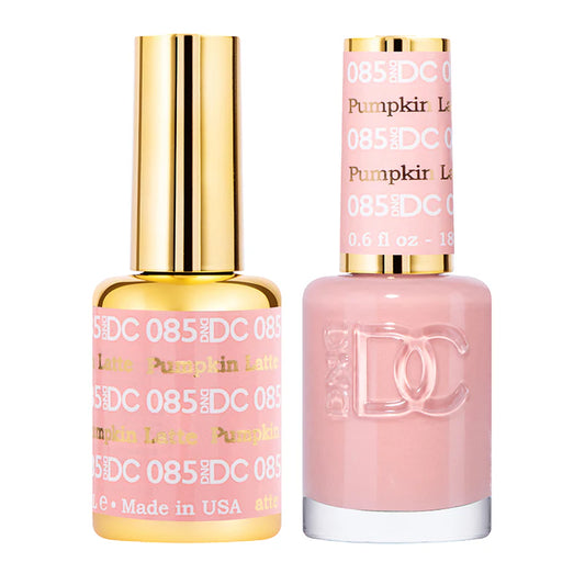 #085 - DND DC Gel UV/LED Soak Off - Pumpkin Latte