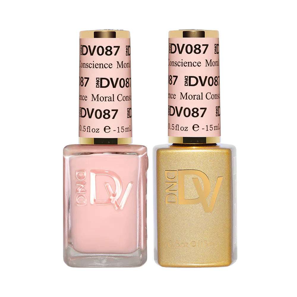 #087 - Esmalte en gel DND Diva UV/LED Soak Off - Conciencia Moral