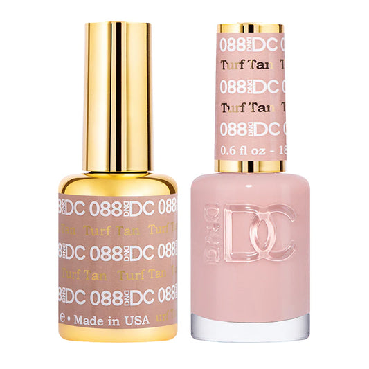 #088 - DND DC Gel UV/LED Soak Off - Cesped bronceado