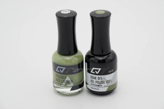 #091 QT- Esmalte en gel UV/LED de secado rápido