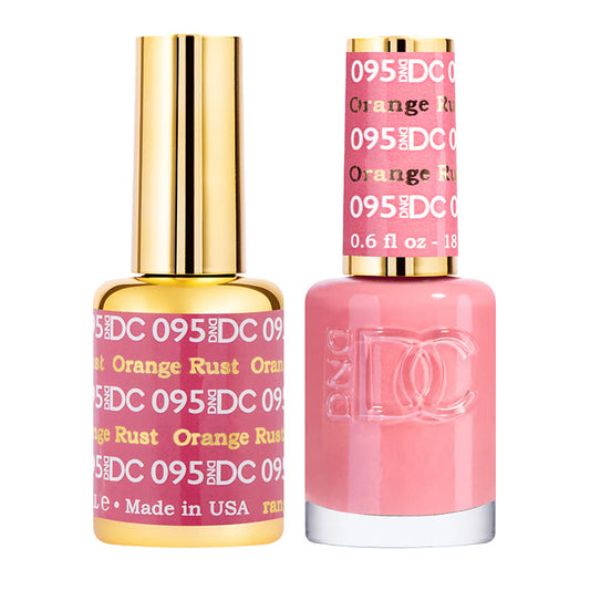 #095 - DND DC Gel UV/LED Soak Off - Naranja oxidado
