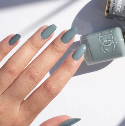 #098 - DND DC Gel UV/LED Soak Off- Aqua Gray
