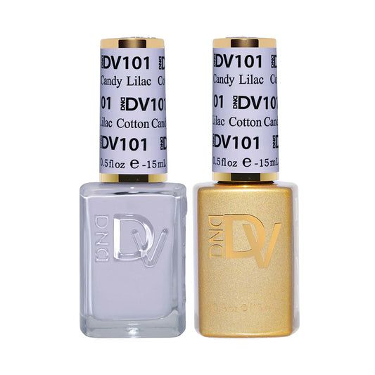 #101 - Esmalte en gel DND Diva UV/LED Soak Off - Cotton Candy Lilac