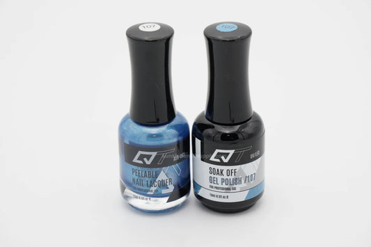 #107 QT- Esmalte en gel UV/LED de secado rápido