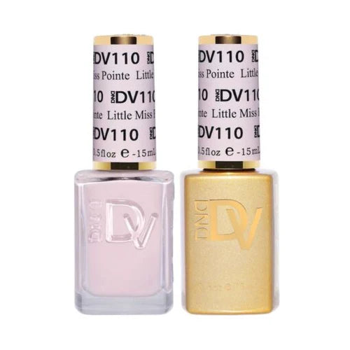 #110 - Esmalte en gel DND Diva UV/LED Soak Off - Little Miss Pointe