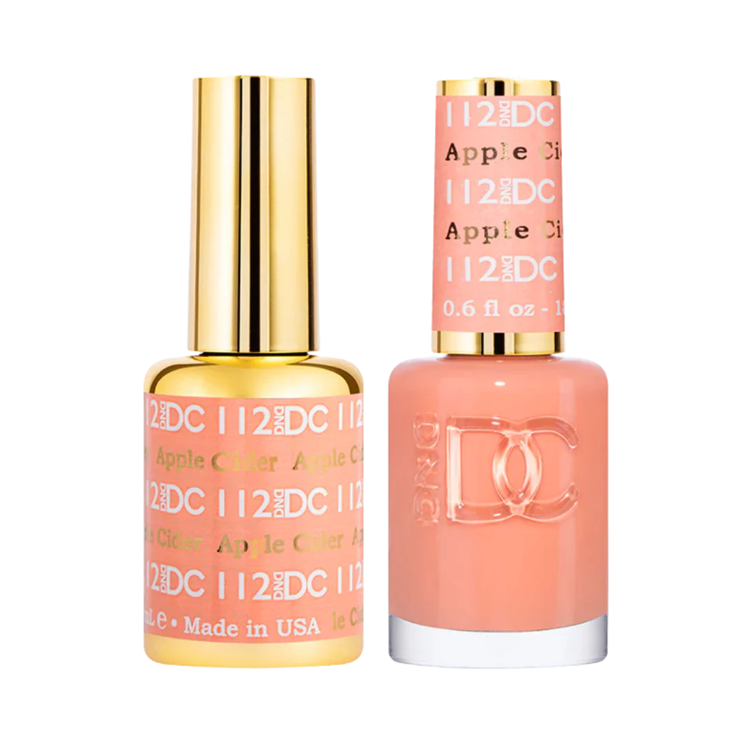 #112 - DND DC Gel UV/LED Soak Off - Sidra de manzana