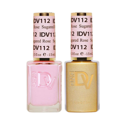 #112 - Esmalte en gel DND Diva UV/LED Soak Off - Rosa azucarado