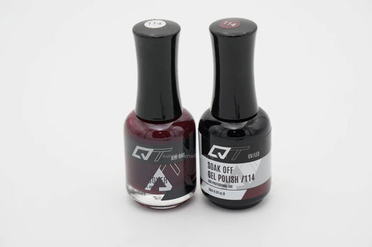 #114 QT- Esmalte en gel UV/LED de secado rápido