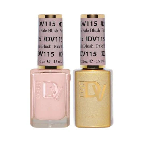 #115 - Esmalte en gel DND Diva UV/LED Soak Off - Rubor pálido