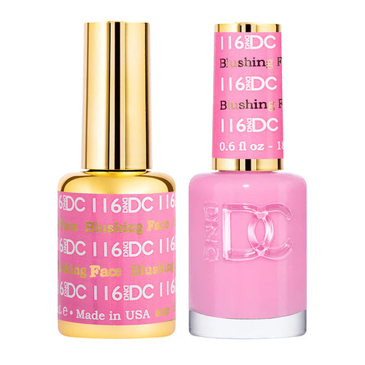 #116 - DND DC Gel UV/LED Soak Off - Rostro sonrojado