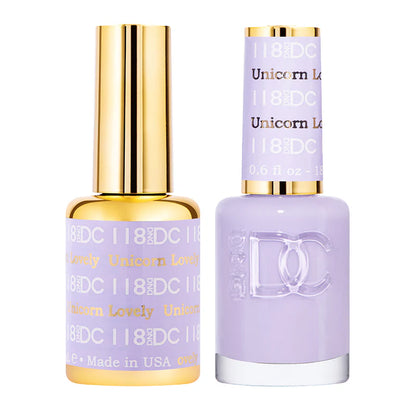 #118 - DND DC Gel UV/LED Soak Off - Unicornio encantador