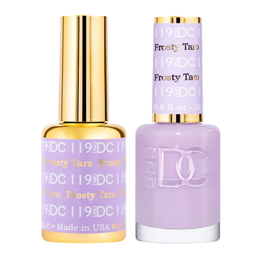 #119 - DND DC Gel UV/LED Soak Off - Taro helado