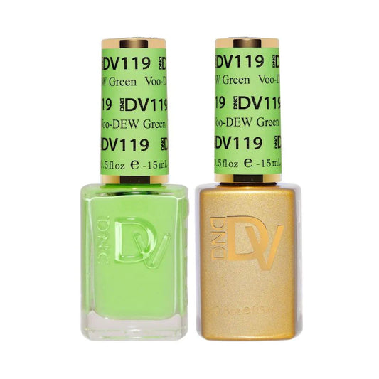 #119 - Esmalte en gel DND Diva UV/LED Soak Off - Verde rocío